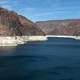 View of Lake Mead landscape in Nevada