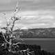 Emerald Bay monochrome landscape in Lake Tahoe