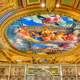 Michaelangelo Painting inside Las Vegas Hotel in Nevada