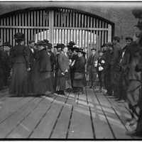 Child laborers at Amoskeag Manufacturing in Manchester, New Hampshire in 1909