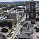 Downtown Buildings and Cityscape in Manchester, New Hampshire