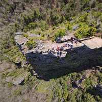 Edge of Cliff in Colebrook, New Hampshire