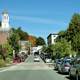 Streets of Peterborough in New Hampshire