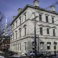 Old Custom House & Post Office in Portsmouth, New Hampshire