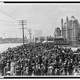 Atlantic City Boardwalk crowd in front of Blenheim hotel in New Jersey 1911