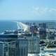 Urban Shoreline in Atlantic City, New Jersey