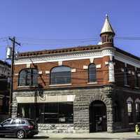 Former Engine 8 firehouse in the Ironbound neighborhood in Newark, New Jersey