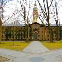 Nassau hall in Princeton, New Jersey