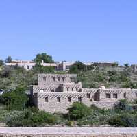 Park buildings and infrastructure at Carlsbad Caverns National Park, New Mexico