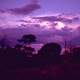 Purple Skies over Carlsbad Caverns National Park, New Mexico