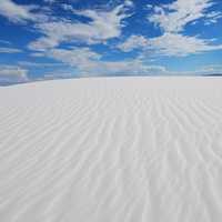 Landscape and Skies of White Sands, New Mexico