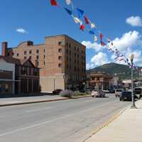 Street through Raton, New Mexico