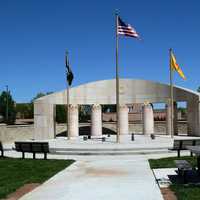 Memorial Monument in Santa Fe, New Mexico