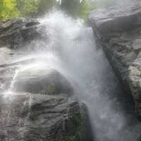 Fury of the Falls in the Adirondack Mountains, New York