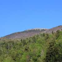 Cascade from Highway 73 in Adirondack Mountains, New York