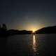 Sunset over Lake Placid in the Adirondack Mountains, New York