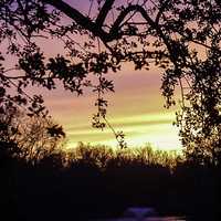 Sunset at Buckingham Lake in Albany, New York