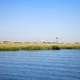 Jamaica Bay landscape and JFK Airport