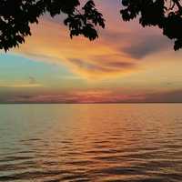 Sunset on Lake Eerie