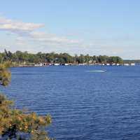 Bay and shoreline at Wellesley Island State Park, New York