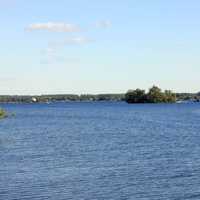 St. Lawrence Seaway at Wellesley Island State Park, New York