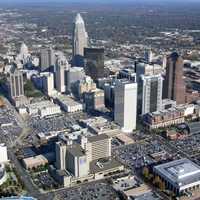 Cityscape view of Charlotte, North Carolina