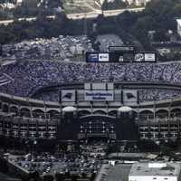 The Bank of America Stadium in Charlotte, North Carolina