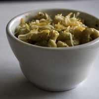 Bowl of Mac and Cheese at Dame's Chicken and Waffles in Durham, North Carolina