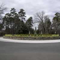 The Circle in the Garden at Duke University in Durham, North Carolina