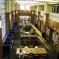 Study Room in Bostock Library at Duke University