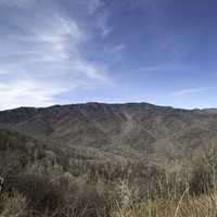 Mountain Landscape in Great Smoky Mountains National Park, North Carolina