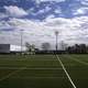 UNC Chapel Hill Field under sky and clouds in North Carolina