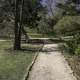 Walkway in the Gardens of UNC Chapel Hill, North Carolina