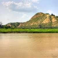 Across the River at Theodore Roosevelt National Park, North Dakota