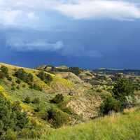 Hills and Valleys at Theodore Roosevelt National Park, North Dakota