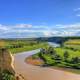 Looking at the river at Theodore Roosevelt National Park, North Dakota