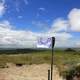 Bob Flag at the top at White Butte, North Dakota