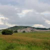 Clouds over the Butte at White Butte, North Dakota