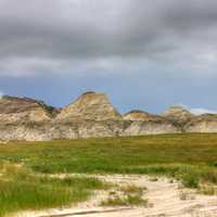 Hills near the Butte at White Butte, North Dakota