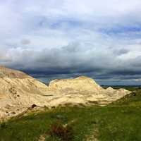 Looking at the ridge at White Butte, North Dakota