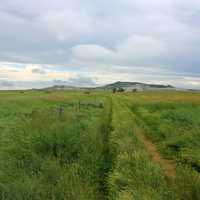 Trail to the Butte at White Butte, North Dakota