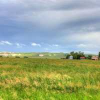 Windy Day at White Butte, North Dakota