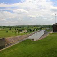 Behind the Dam at Alum Creek State Park State Park, Ohio