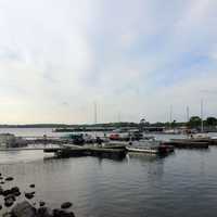 Marina with Sky at Buck Creek State Park