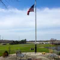 Campbell Hill American Flag, Ohio