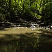 Landscape of the Cayuhoga River at Cayuhoga River National Park, Ohio