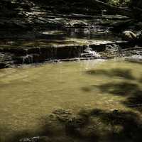 Small rapids below Blue Hen Falls, Cayuhoga Valley National Park, Ohio