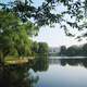 Wade Lagoon landscape in Cleveland, Ohio