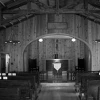 Interior of Chapel in Fort Reno, Oklahoma