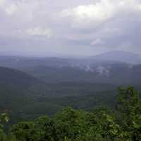 The Ouachita Mountains cover much of southeastern Oklahoma landscape